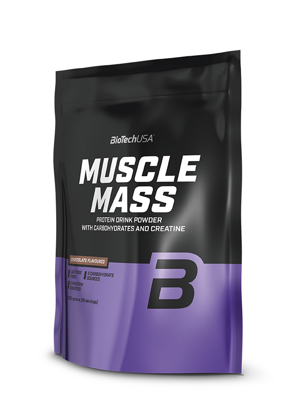 MUSCLE MASS 1000G CHOCOLATE | BIOTECH USA