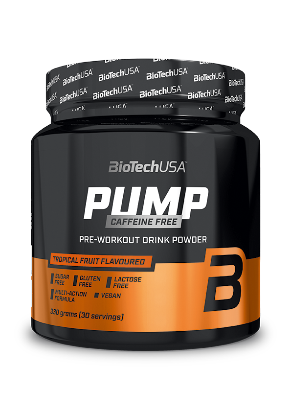 PUMP CAFFEINE FREE 330G | BIOTECH USA